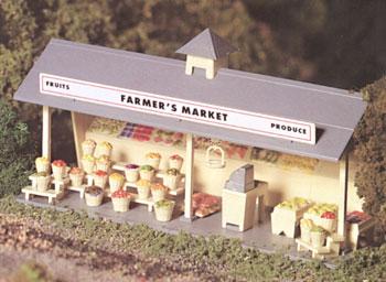 Bachmann 45621 O Scale Plasticville U.S.A.(R) Classic Kits -- Roadside Stand