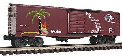 Bachmann 47078 O Scale 40' Steel Boxcar - 3-Rail - Ready to Run ...