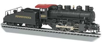 Bachmann 50615 HO Scale USRA 0-6-0 Switcher w/Slope-Back Tender - Standard DC -- Pennsylvania Railroad #3234