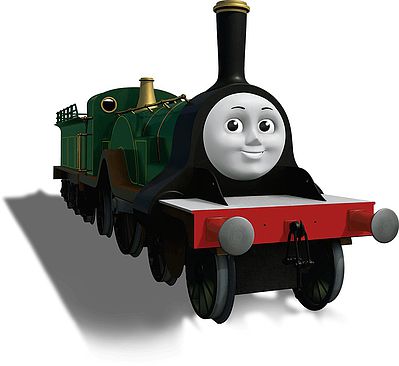 Bachmann 58748 HO Scale Thomas & Friends(TM) -- Emily the Engine (green)