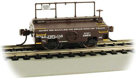 Bachmann 74408 HO Scale Scale Test Weight Car - Ready to Run -- New York Central #X855W