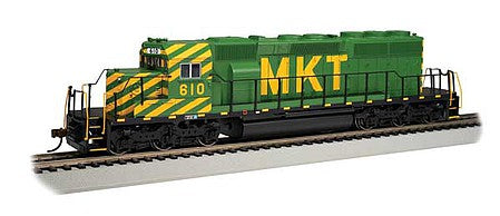 Bachmann 60919 HO Scale EMD SD40-2 - DCC -- Missouri-Kansas-Texas 610 (green, yellow)