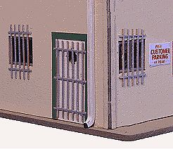 Blair Line 1708 N Scale Burglar Bars - Kit -- pkg(30)