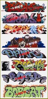 Blair Line 2258 HO Scale Graffiti Decals Mega Set -- Set #9 pkg(9)