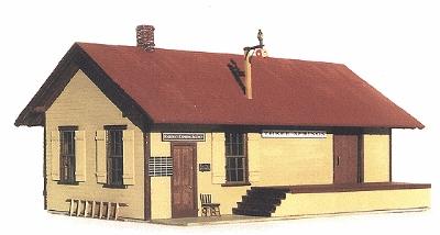 BTS 17122 O Scale Craftsman Kits - Three Springs Station -- 44' x 33'