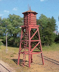 BTS (Better Than Scratch) 27497 HO Scale McCabe Shop Water Tank -- Kit - 1-7/8 x 1-7/8"