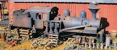 BTS (Better Than Scratch) 28311 HOn3 Scale Derelict Shay - McCabe Series Kit -- HOn3