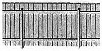 BTS (Better Than Scratch) 3014 S Scale Board Fence -- 90 S Scale Feet Long