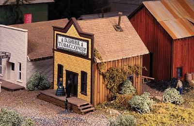 Campbell Scale Models 434 HO Scale Tobaacco Shop -- 2-3/4 x 3-7/8"  7 x 9.9cm