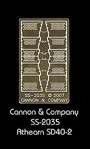 Cannon & Company 2035 HO Scale Engine Step Set (Photo-Etched Brass) -- For Athearn SD40-2