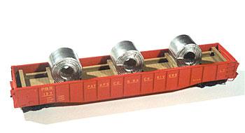 Chooch Enterprises 7235 HO Scale Cast Resin Freight Car Load -- Coil Steel for Gondola (car sold separately)