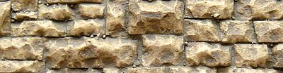 Chooch Enterprises 8252 All Scale Flexible Random Stone Wall w/Self-Adhesive Backing -- Medium Stones - 13 x 3-1/4" 35.6 x 8.3cm