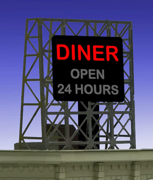 Miller Engineering 338965 N/Z Diner Billboard