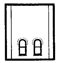 Design Preservation Models 30110 HO Scale Modular Building System(TM) -- Two-Story Wall Sections w/2 Lower Story Arched Windows - Kit