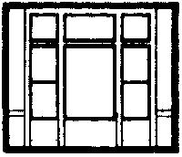 Design Preservation Models 30142 HO Scale Modular Building System(TM) -- Street Level Wall Sections w/Victorian Window - Kit