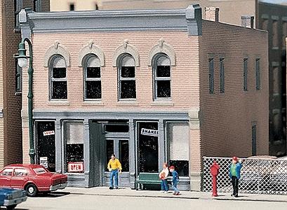 Design Preservation Models 50400 N Scale DPM Structure Kits -- Char's Soda Shoppe 2-5/8 x 3-1/4" 6.5 x 8.1cm