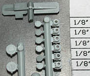 Detail Associates 1025 HO Scale Ditch Light- SP -- High Type w/MU Stand