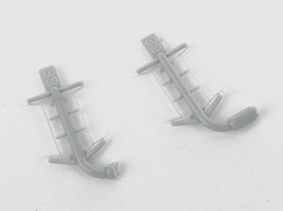 Detail Associates 2317 HO Scale Windshield Wipers -- GE Standard Cab pkg(4)