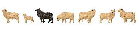 Faller 180236 HO Scale Sheep with Sound Module and Speaker -- pkg(7)