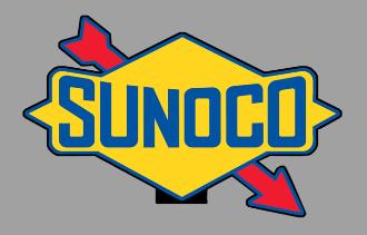 Miller Engineering 55015 O Sunoco Rotating Sign