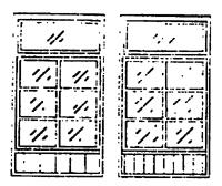 Grandt Line 5138 HO Scale Windows -- Store Window, Scale 65 x 115" 165 x 292cm pkg(4)