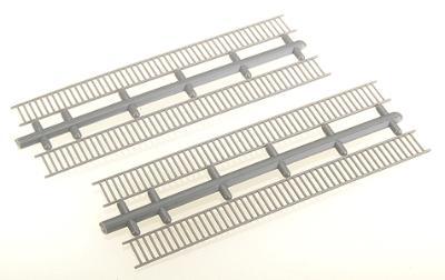 Grandt Line 8027 N Scale Railing pkg(4) -- Each Measures: 2" 5.1cm Long x 3/16" .5cm High