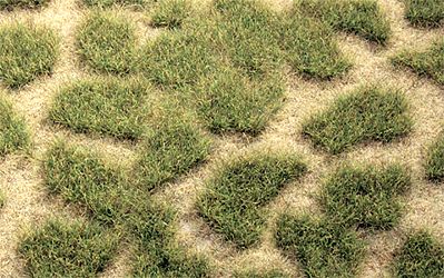 Heki Mini Forest 1842 All Scale Tuftgrass(R) Pad - 17-1/2 x 6-1/2" 44.5 x 16.5cm -- Summer