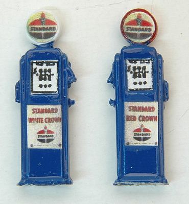 JL Innovative Design 584 HO Scale Deluxe Custom Gas Pumps - Painted -- Standard pkg(2)