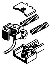 Kadee 798 G Scale Knuckle Couplers -- For LGB Cars #30410, 3530, and 40430 through 40470