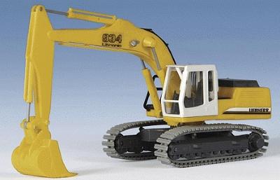 Kibri 11285 HO Scale European Construction Equipment - Liebherr R 934 Hydraulic Excavator