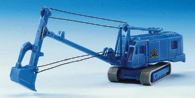 Kibri 19102 N Scale Menck Tracked Excavator with Shovel - Kit -- With Deep Bucket (blue)
