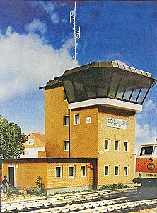 Kibri 39317 HO Scale Geislingen/Steige Signal Tower - Kit -- 5-11/16 x 3-1/2 x 5-1/2" 14.5 x 9 x 14cm