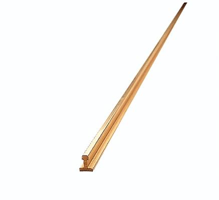 LGB 10005 G Scale Code 332 Flexible Brass Rail -- Each Piece 4' 10-13/16" 1.5m Long pkg(20)