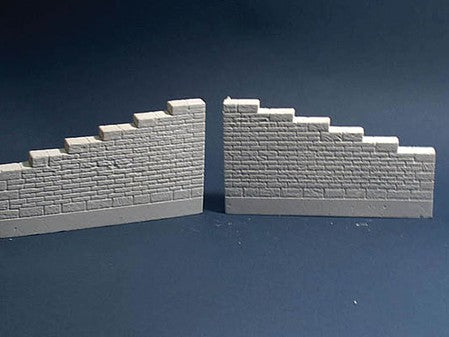 Monroe Models 961 O Scale Weathered Wing Wall 2/