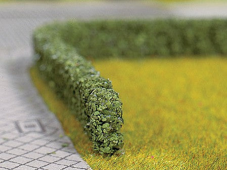 Noch 21524 All Scale Hedges -- Dark Green 3/8 x 1/4" 1 x .6cm 19-5/8" 50cm Long