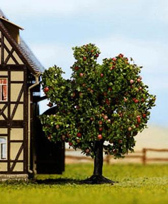 Noch 21560 All Scale Trees Fruit -- Apple w/Fruit 3"