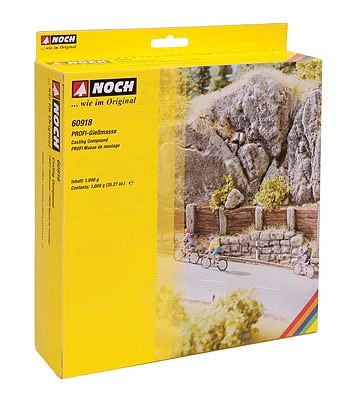 Noch 60918 All Scale Casting Plaster - Profi -- 35.3oz 1000g