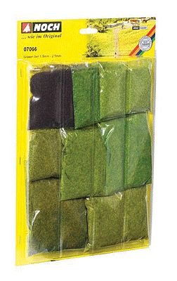 Noch 7066 All Scale Grass Fiber Assortment -- Short - 1/16 & 3/32" .16 & .24cm Long