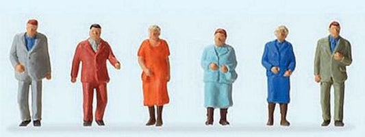 Preiser 14059 HO Scale Pedestrians -- Passers-By