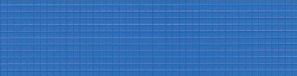 Preiser 19619 HO Scale Small Square Tile Wall -- Blue 3-3/4 x 3-3/4" 9.5 x 9.5cm pkg(3)