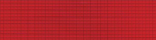 Preiser 19620 HO Scale Small Square Tile Wall -- Red 3-3/4 x 3-3/4" 9.5 x 9.5cm pkg(3)