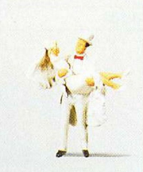 Preiser 28029 HO Scale Individual Figure - Pedestrians -- Groom Carrying Bride