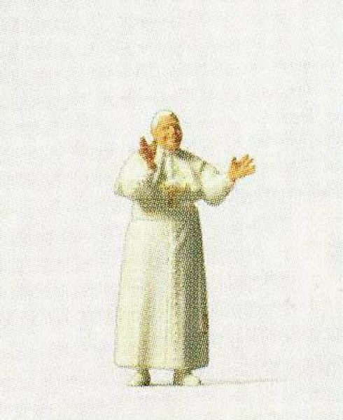 Preiser 28060 HO Scale Individual Figures - Religious People -- Pope Benedict XVI