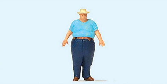 Preiser 28128 HO Scale Pedestrian -- XXL Man