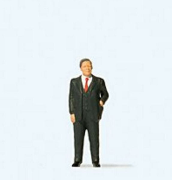 Preiser 28173 HO Scale Helmut Schmidt -- pkg(1)