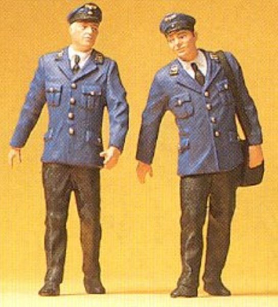 Preiser 45002 G Scale Walking German Railway Personnel