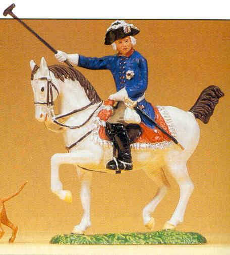 Preiser 54100 44220 Scale Soldiers 1:24 -- Fredrich II of Prussia Riding