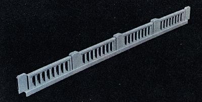 Rix Products 154 N Scale Overpass Parts -- 1930s Railings pkg(4)