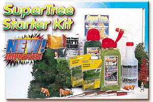 Scenic Express 220 All Scale SuperTree(TM) Starter Kit -- O/HO-Scale