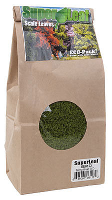 Scenic Express 6123 All Scale SuperLeaf Scale Model Leaf Flake - ECO-Pak - 24oz 680g -- Spring Green